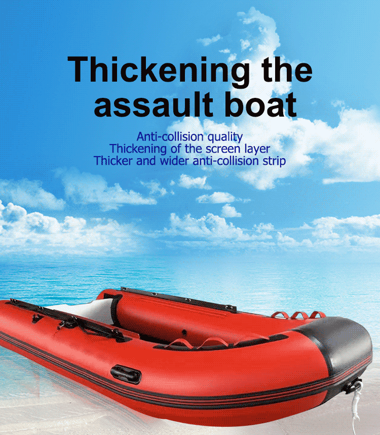 High Quality 8 to 12 Persons Throw Over Board Inflatable Life Raft Assault Boat