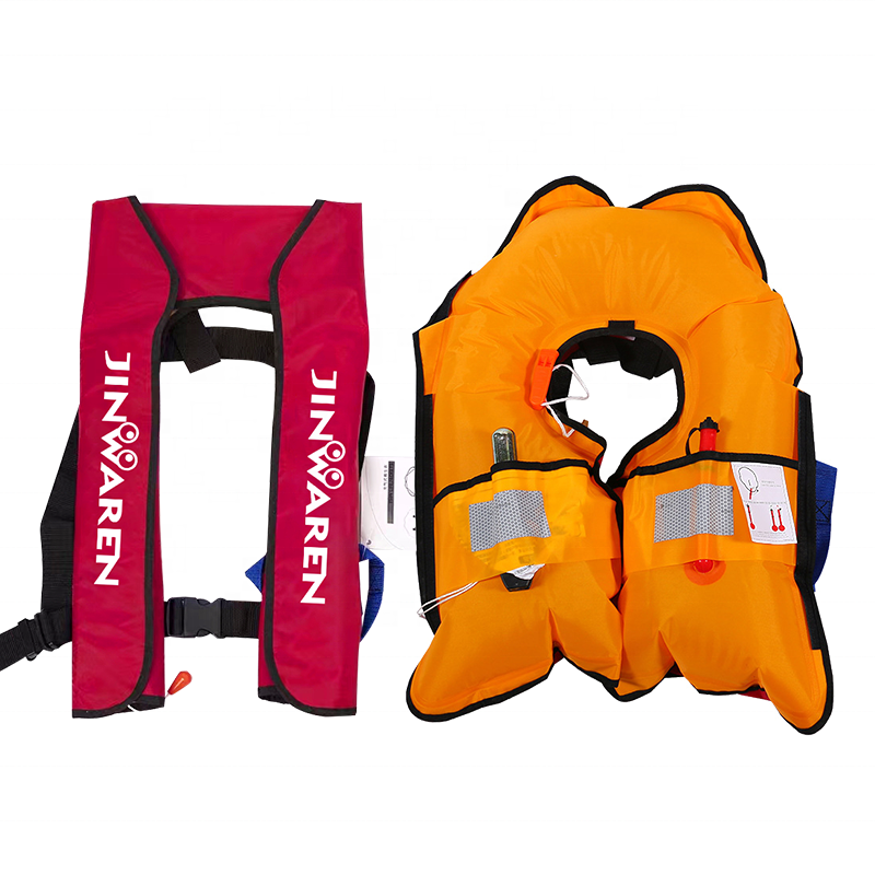 Approved Factory Supplying CE 150N Airbag Swim inflatable Vest Lifejacket