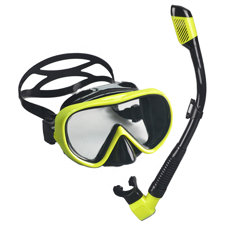 Snorkel Mask Snorkel Set Anti Fog Adult Professional 180 Degree View Go Pro Swim Scuba Diving Mask