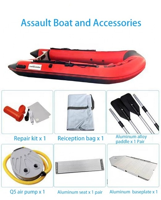 High Quality 8 to 12 Persons Throw Over Board Inflatable Life Raft Assault Boat