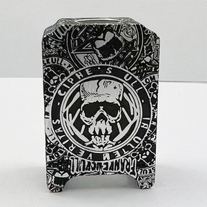 Bb Box accessories Glass Door Cover skull metal Boro for Billet mod