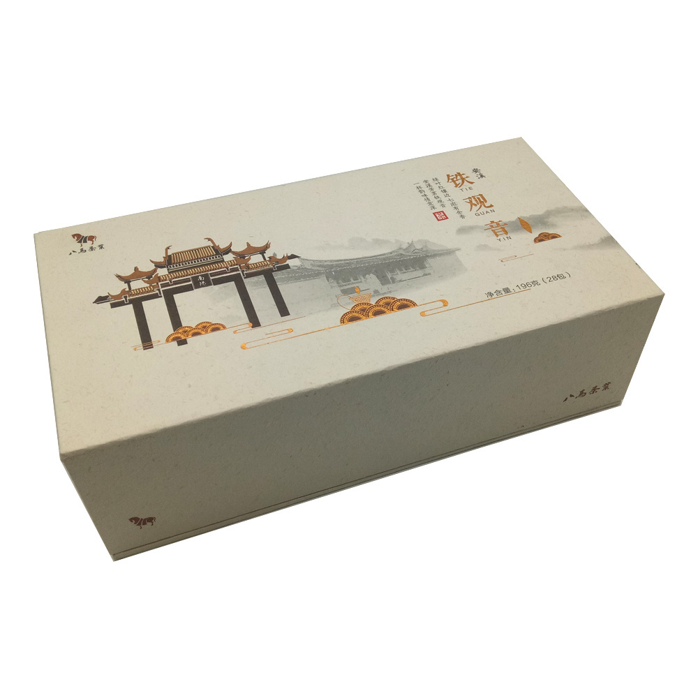 Custom bags paper set packaging chinese tea gift box