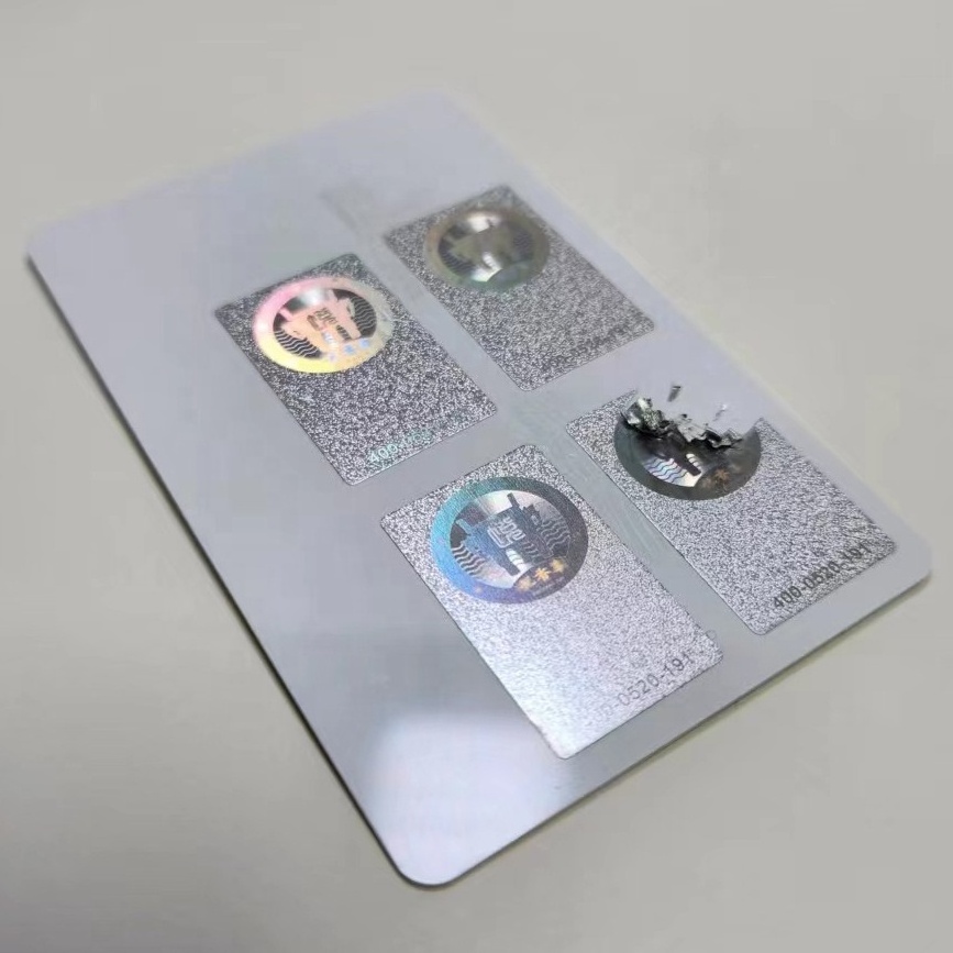 Security Authentication Qr Code Tamper Evident Hologram Sticker Sticker Vct Hologram Security Seal Sticker Labels Anti