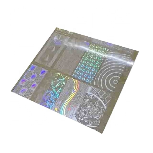 Transparent hologram film & translucent holographic film BOPP film