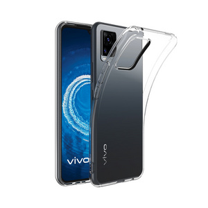 IVANHOE 2.0MM Clear TPU Back Cover For vivo V20 SE V19 V17 Neo V15 V11i V11 Pro V9 Youth V7 Plus S1 Pro Global TPU Case