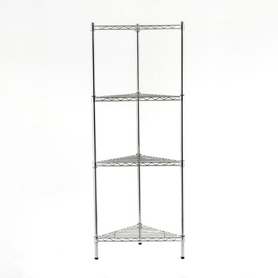 NSF Special Design Triangle Rack Chrome Plated Wire Shelving Rack