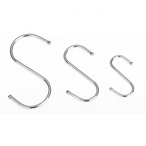 Stainless Steel Metal ''S''  Hooks Wardrobe ''S'' Hook