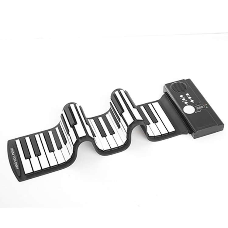 Usb Roll Up Flexible Studio Adjustable Professional Portable Music Keyboard 61 Keys Piano