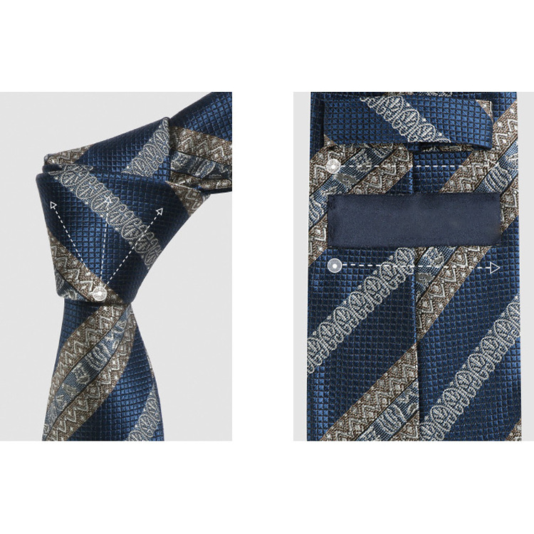 Custom Logo Private Label Corbatas silk Necktie Men Ties Digital Printing Striped 100% Silk Ties with Gift Box