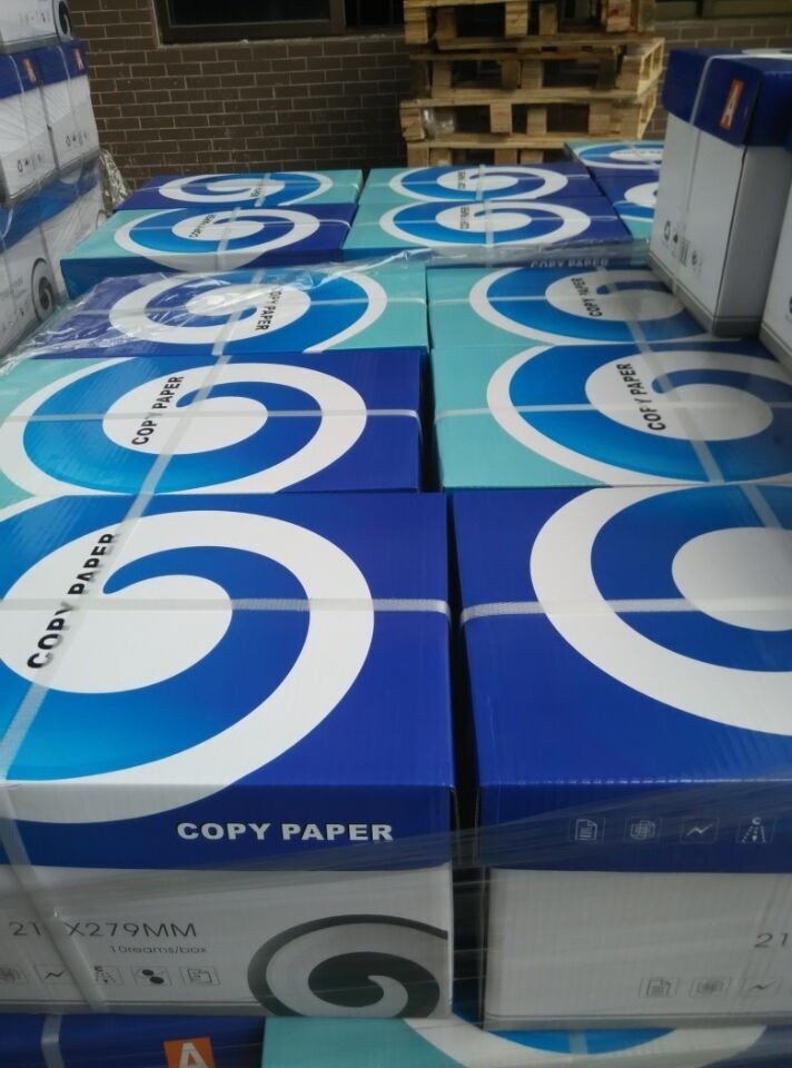 Free Sample Wholesale High Brightness 70G 75G 80G Virgin Wood Pulp Letter Size A4  Copy Paper 500 Sheets/Ream