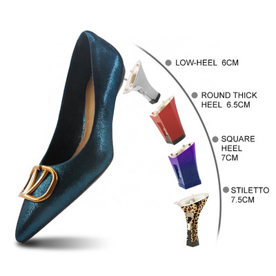 Removable Heels Shoes with Detachable Heels for Women Fashion Lovers Interchangeable Heels For Footwear BestSuppliers
