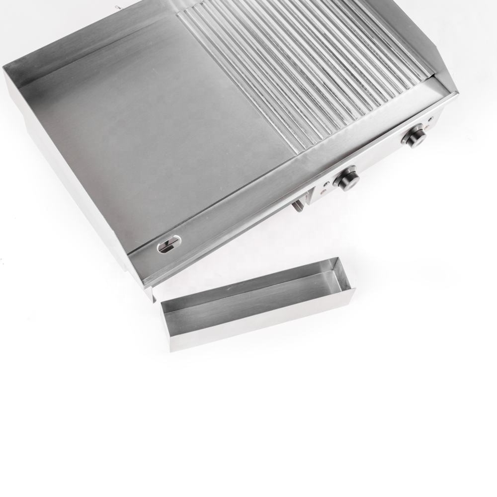 Hot Sale Hotel Commercial Electric Griddle Stainless Steel Flat Plate Electric Grill Griddle