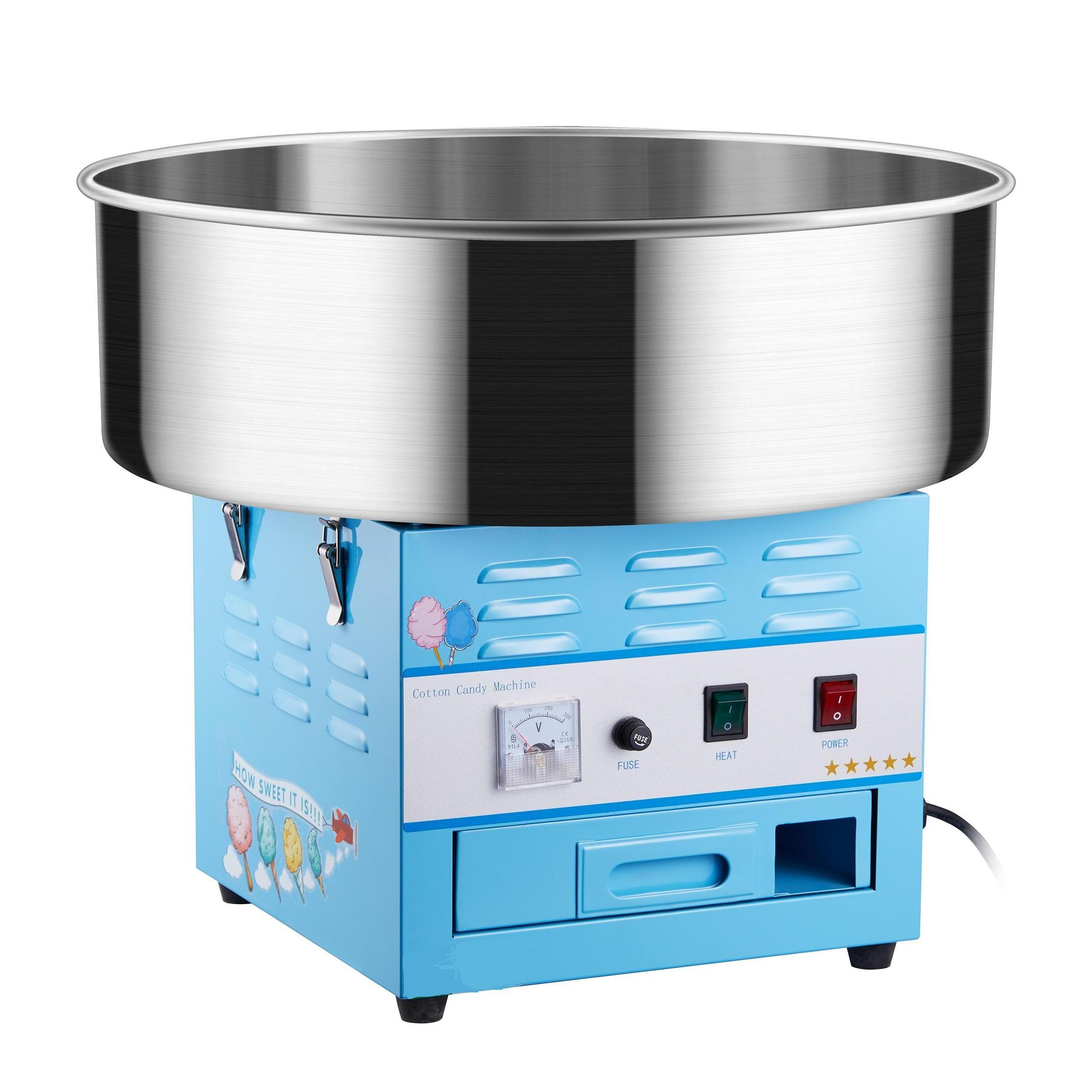 Commercial Automatic Electric Colorful Fancy Drawing Electric Cotton Candy Making Machine Candy Floss Machine