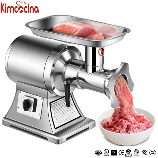 Meat Mincer Machine Electric Euro Pork Metal Fish Beef Chicken Cut Kebab Frozen Mixer Meat Grinder