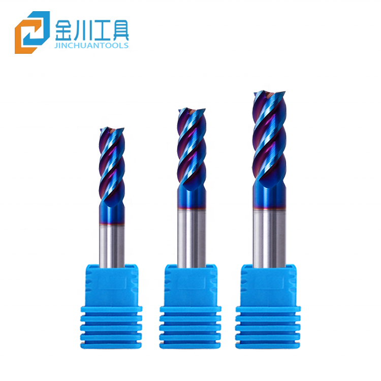 Hot Sale Carbide 4 Flutes Square Endmill HRC65 Inch Size in Stock CNC Machine Tools Milling Cutter 6mm Hss Cutting Tools 3 Years