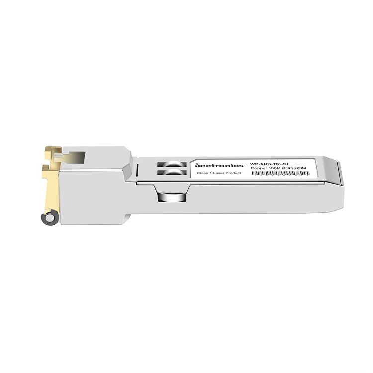 SFP 10/100/1000Mbps / Copper Cable 100M RJ45 Optical Transceiver