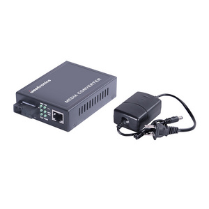 Bidi TX1310/RX1550nm SMF 60km 80km Single SC DC 5V 1000Base Managed Unmanaged Gigabit Ethernet Fiber Media converter