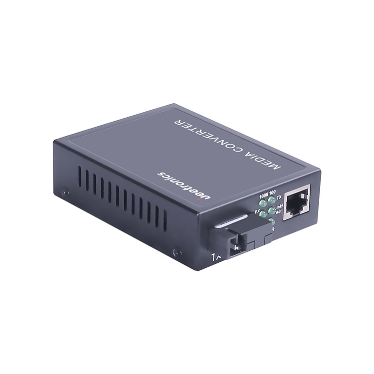 Bidi TX1310/RX1550nm SMF 60km 80km Single SC DC 5V 1000Base Managed Unmanaged Gigabit Ethernet Fiber Media converter