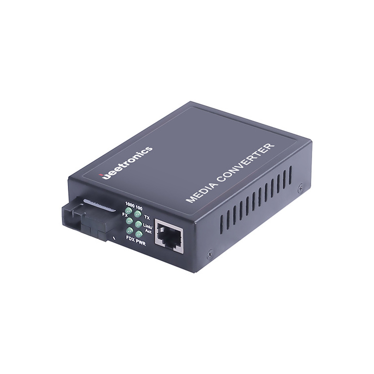 Bidi TX1310/RX1550nm SMF 60km 80km Single SC DC 5V 1000Base Managed Unmanaged Gigabit Ethernet Fiber Media converter