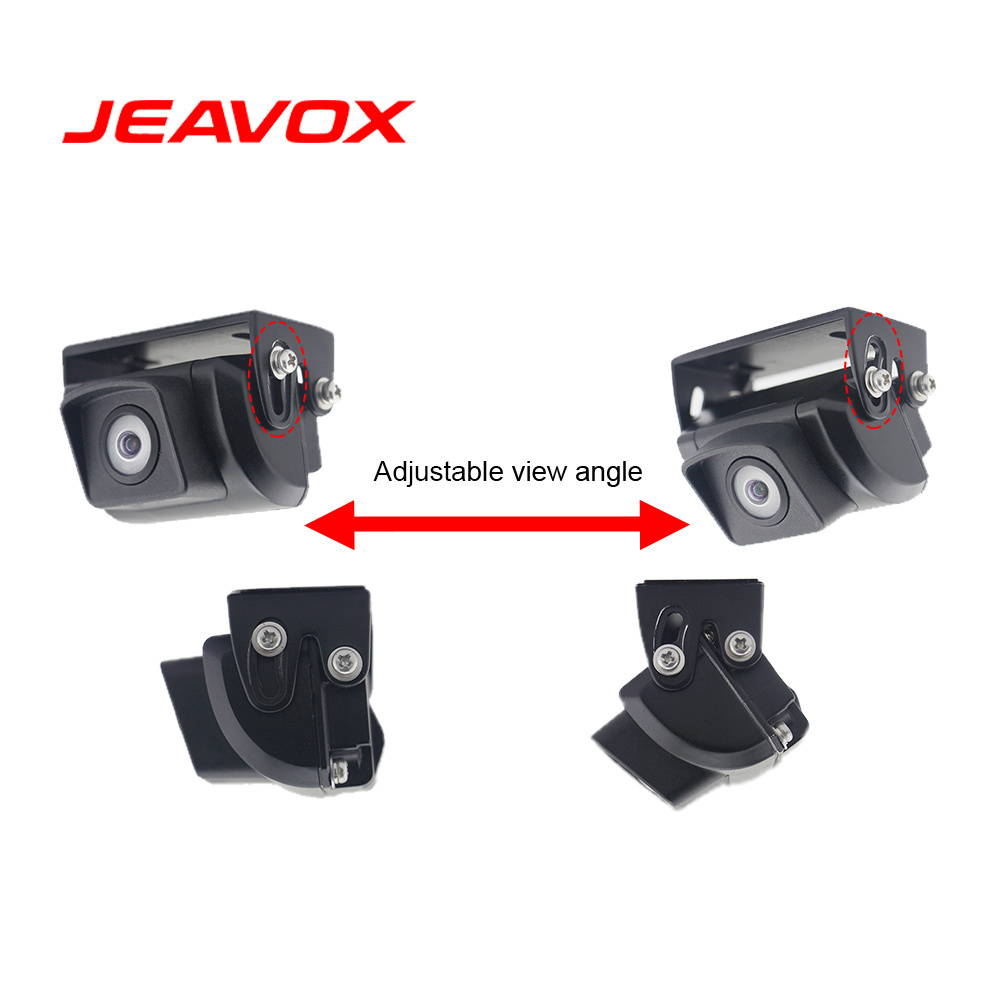 Jeavox 12V 24V Rear Mount Stand Alone Reverse Aid Backup AHD 1080P Camera Night Vision WDR Parking Line Camera For Truck Bus Van