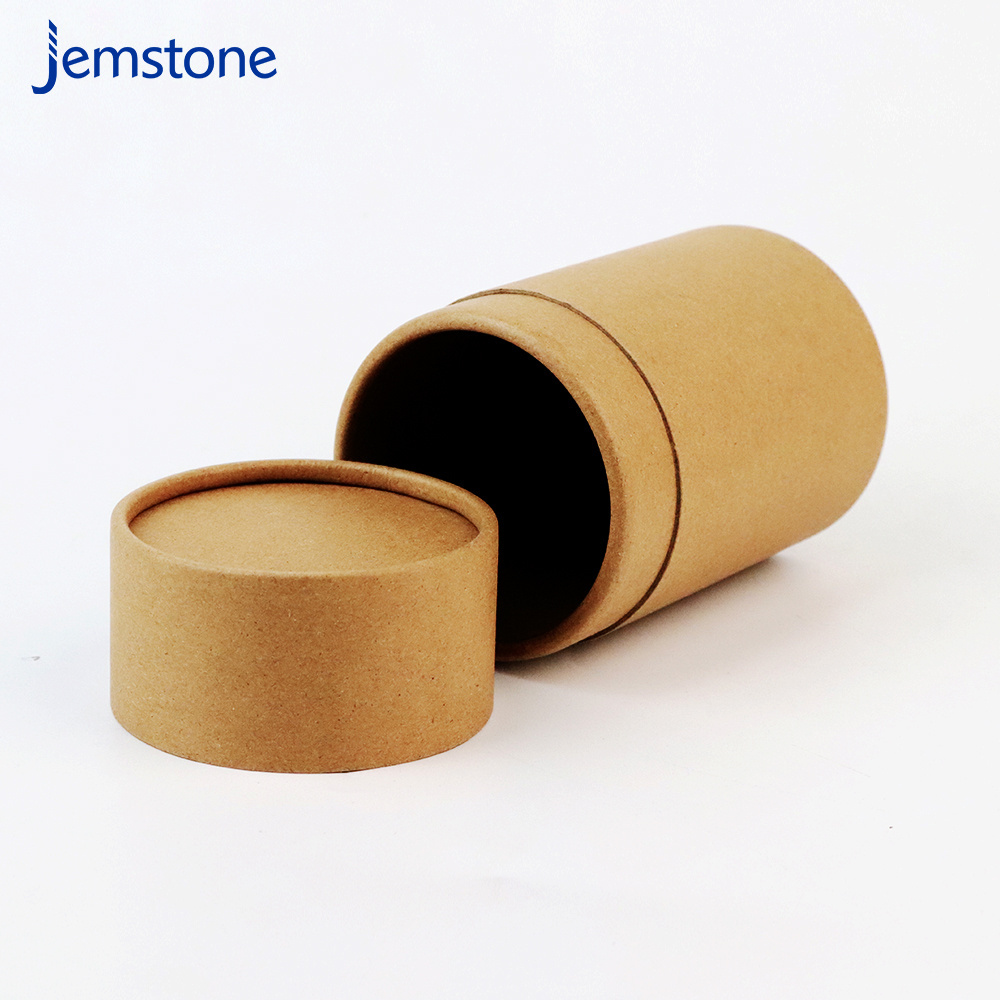 Factory Supplier Custom Wholesale Cardboard Kraft Food Grade Paper Tube For Tea Coffe Tube Package