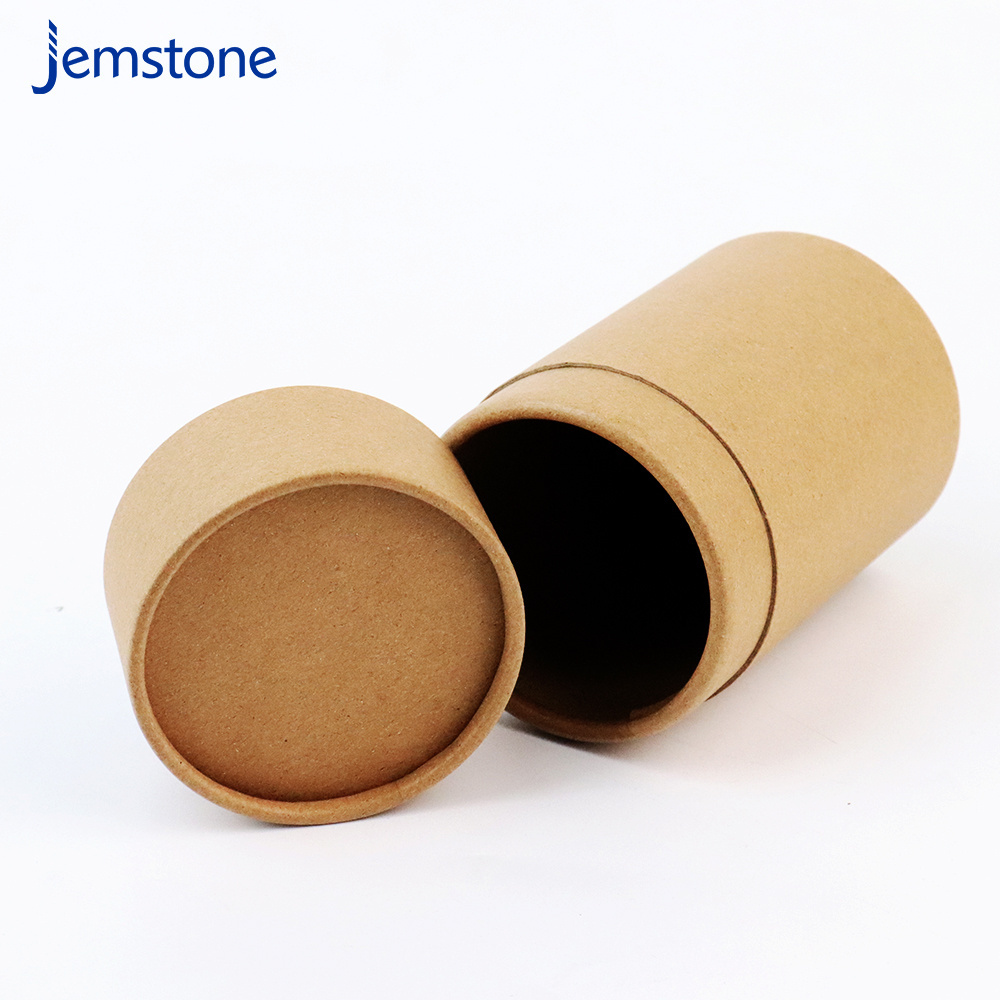 Custom Logo Long Sticks Matches Packaging Round Kraft Tube Cylinder Match Paper Tube