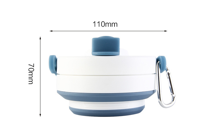 Collapsible Lightweight Cute Travel Silicone Coffee Mini Cup For Camping