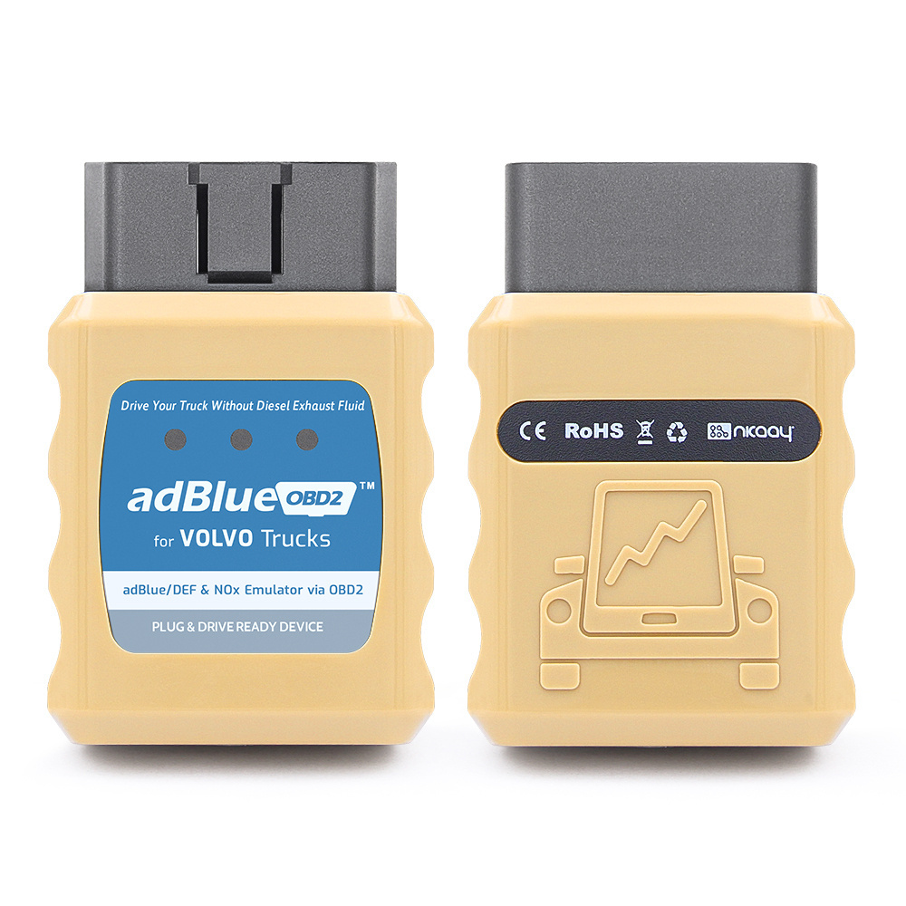 AdBlueOBD2 for Vlv Trucks adBlue/DEF and NOx Emulator via OBD2 Plug and Play