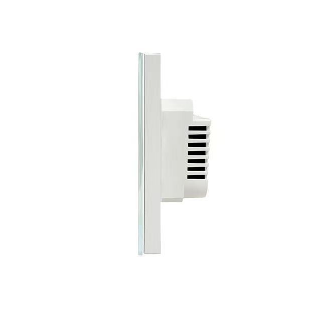 Factory wholesale 86mm EU UK Remote control wifi smart light switch intelligent touch switch alexa device zigbee wall switches