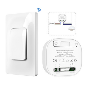 US Standard Kinetic Wireless Switches smart home devices interruptor inteligente wifi smart wall switch 16A