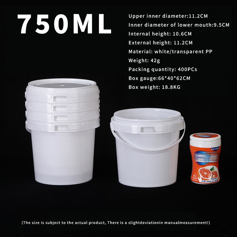 1l 2l 2l 3l 4l 5l 10l 18l 20l 5 Gallon Plastic Buckets With Handle And Lid Food Grade Plastic Pail