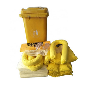 120L Polypropylene meltblown chemical spill kit for laboratory