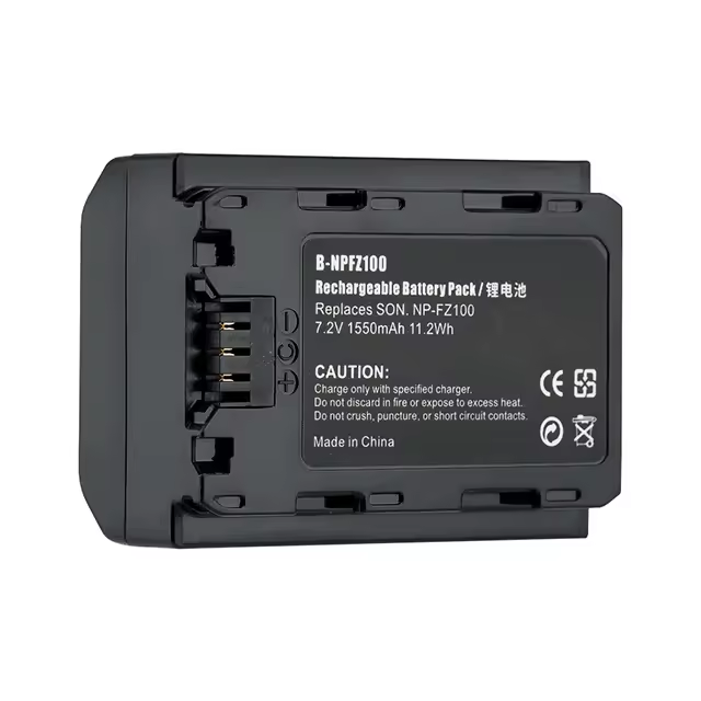 Replacement FZ100 Battery For Sony NP-FZ100 Li-ion Digital Camera Battery NP-FZ100 NPFZ100 Battery