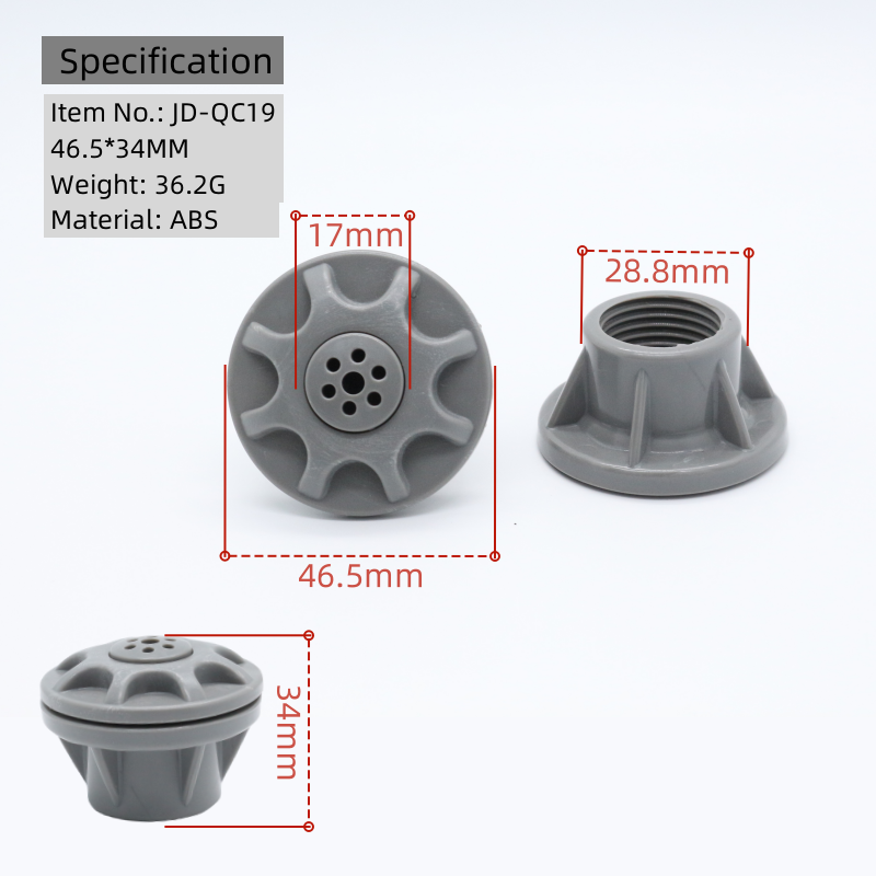 Grey Plastic ABS Air Release Exhaust Vent Valve For Kayaks Rubber Inflatable Fishing Assault Boats