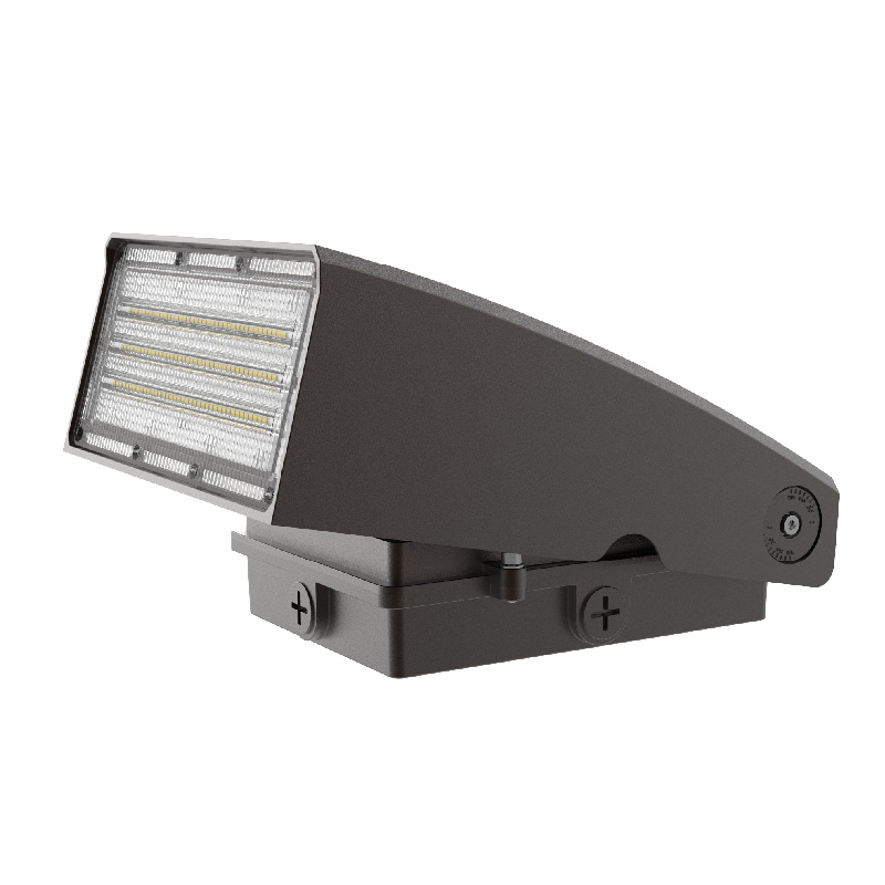 Exterior Wall Pack LED Lights 100W IP66 5700K 13,000LM with Brown Finish