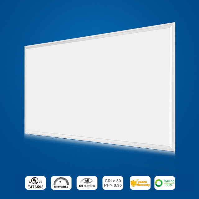 led panel light 2 x 4  50W 60W 72W 130LM/W Dimmable flicker-free  led flat panels