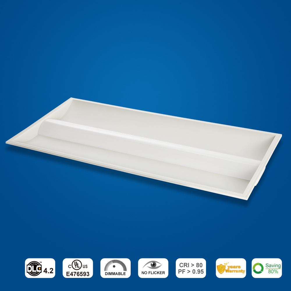 Recessed led troffer lighting 2700k 35W 40W 50W 2X4 LED troffer fixture