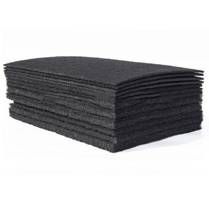 Adsorption activated carbon felt non-woven fabric