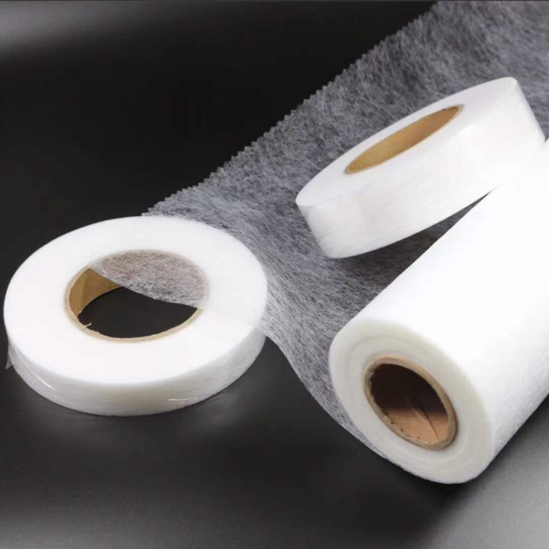 Pa NET Fabric Roll Adhesive Fabric for Suits,coats or Jackets Car White Double Sided Sewing Accessory Adhesive Embroidered