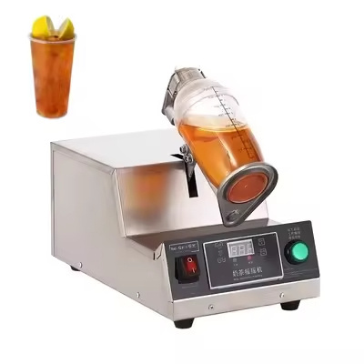 Single Arm Horizontal Hand Lemon Tea Shaker  Processing Machine Milk Shake  Shaking Cup Cocktail Machine Boba Shake Machine