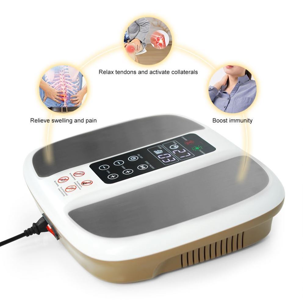 Suyzeko New Arrival P100 Tera Wave Biological Body Detox Machine PEMF Terahertz Foot Leg Massager for Pain Relief