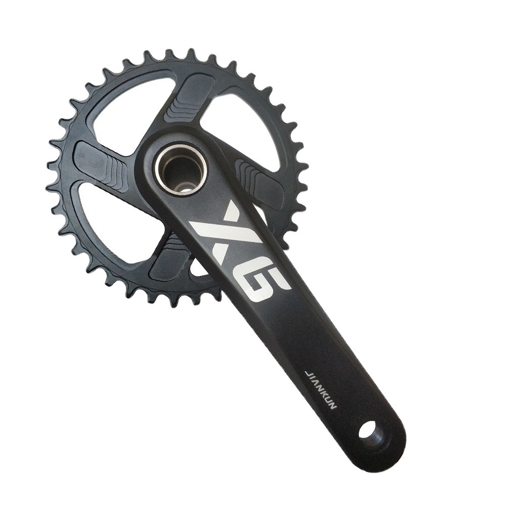 high quality three bolts narrow wide aluminum  bike parts mtb crankset