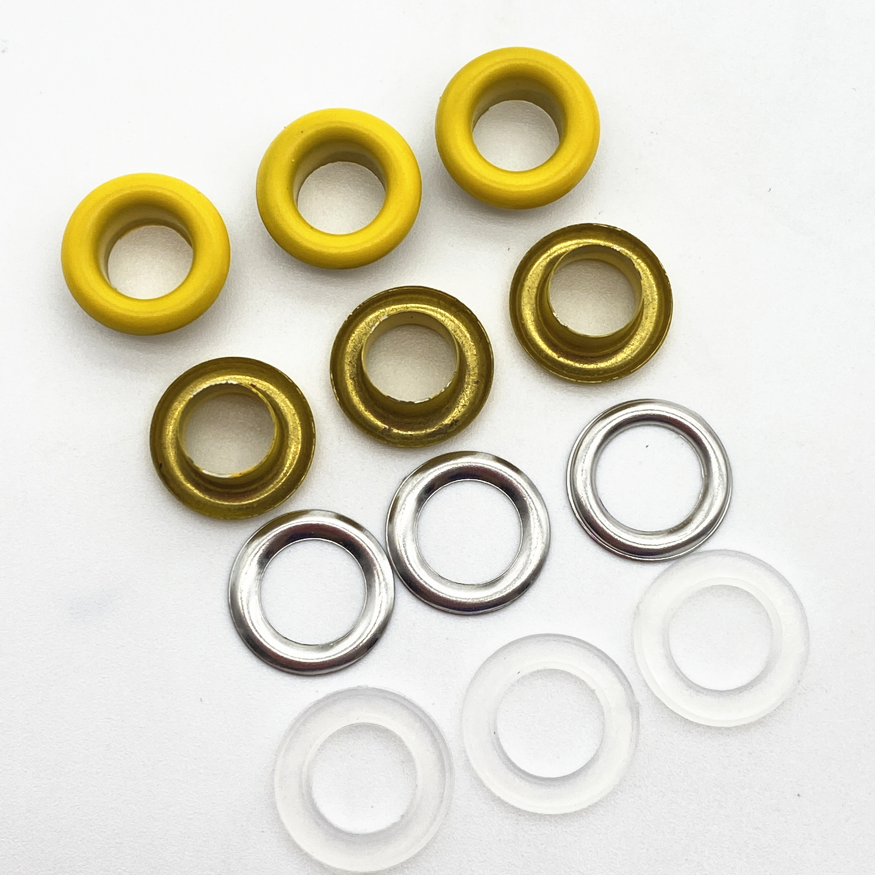 Factory Price Multi Size Metal Grommets Eyelets Brass Stainless Steel Eyelets for Bag Shoes And Garment Accessories