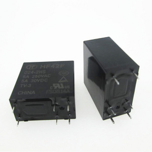 NEW 24V relay HF42F 024-2HS JZC-42F 024-2HS HF42F-024-2HS JZC42F-024-2HS 24V 24VDC DC24V 5A 250VAC 6PIN