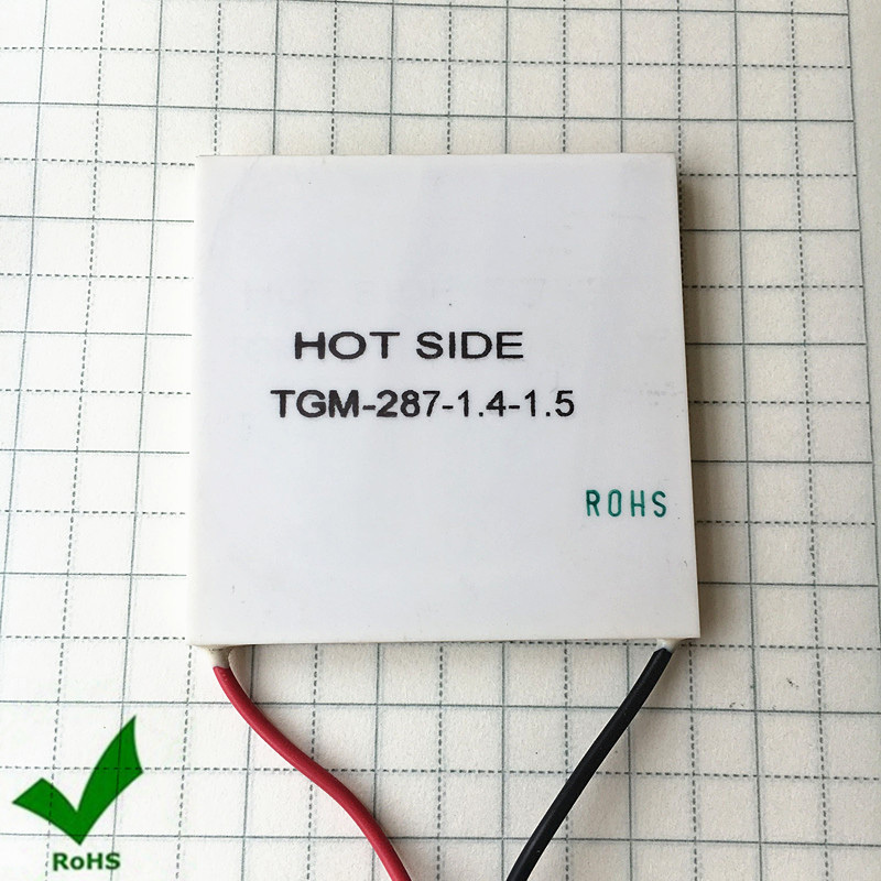 15V 1.65A 24W Thermoelectric Power TGM-287-1.4-1.5 TEG Generator High Temperature Thermoelectric Power Generator