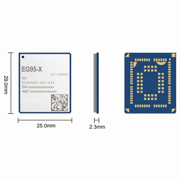 EG95 LTE Module Cat4 M2M IoT Module 4G EG95-NAX EG95NAXGA-128-SGNS