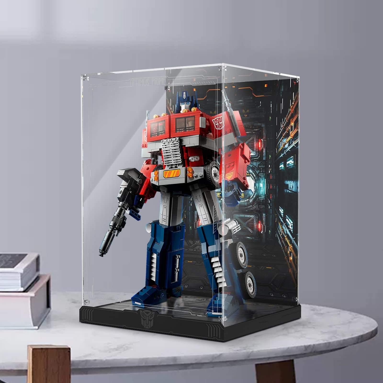 Factory Wholesale Customized Lego Storage Display Boxes Transparent Acrylic Figure Display Boxes