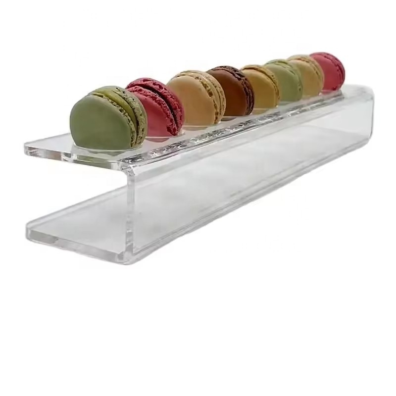 Wholesale Clear Cake Shop Dessert Stand Wedding Decoration Acrylic Macaron Display Racks Party Wedding Party Dessert Stand