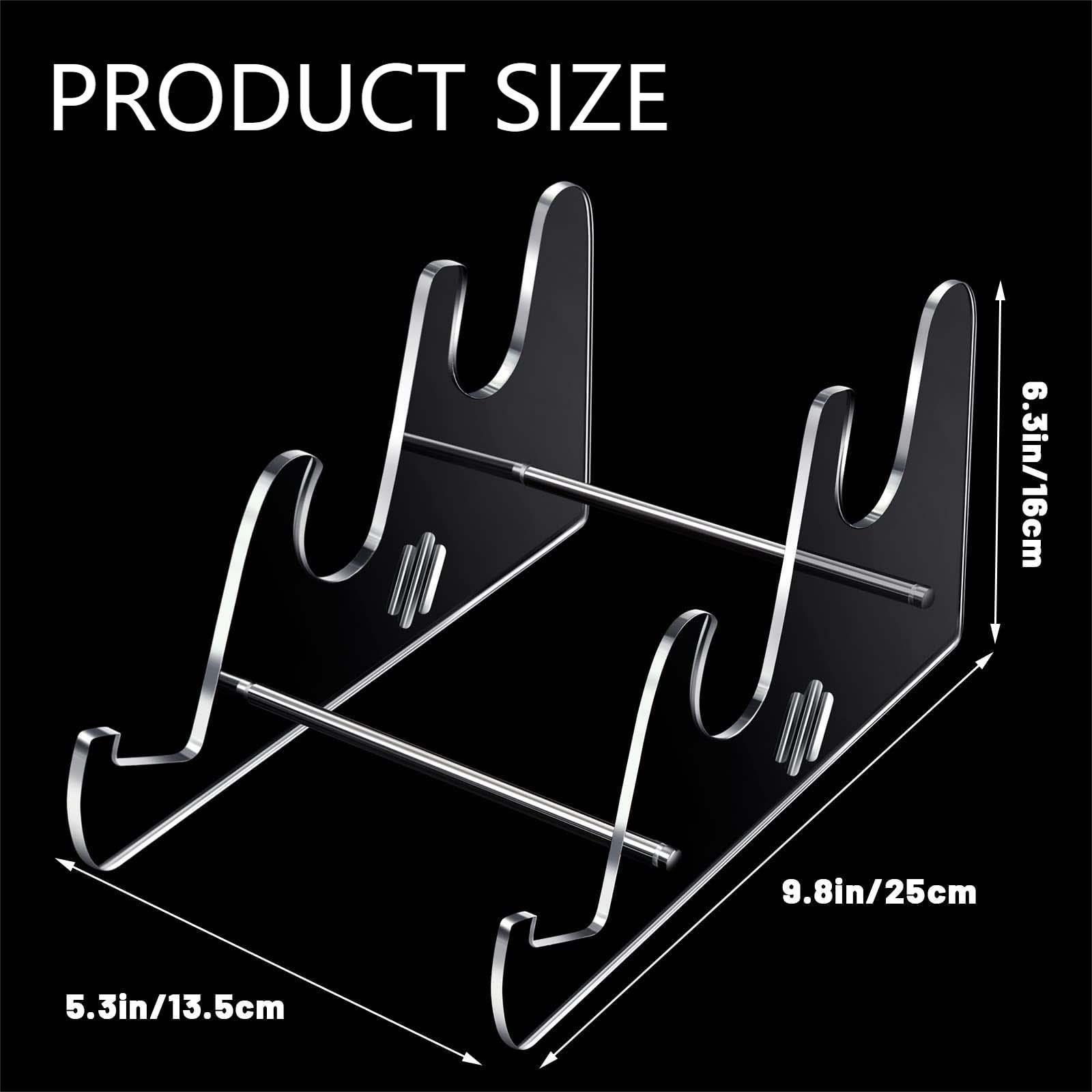 Factory Custom 3-Tier Clear Acrylic Mechanical Keyboard Display Stand Holder Shelf For Efficient Storage And Display