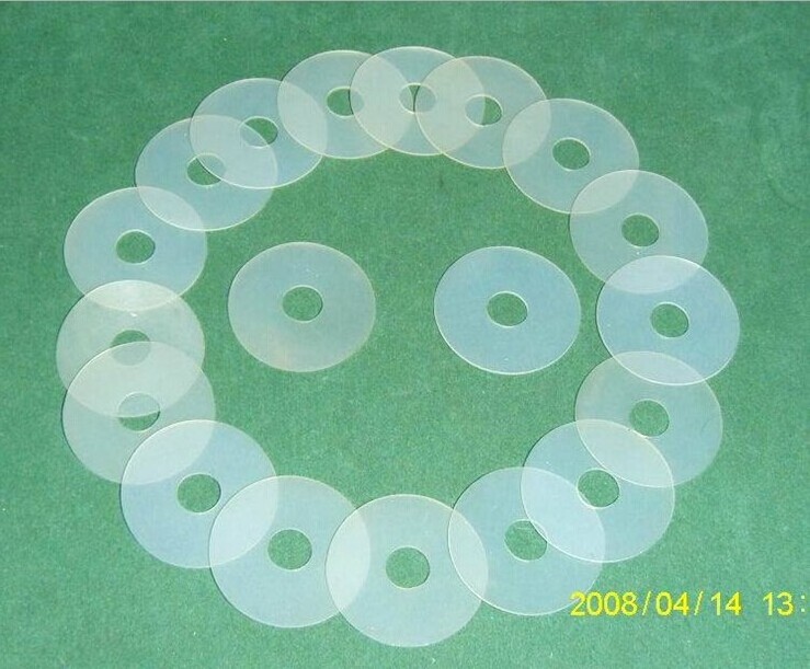 Professional supplier custom heat resistant clear waterproof silicone rubber flat seal washer gasket